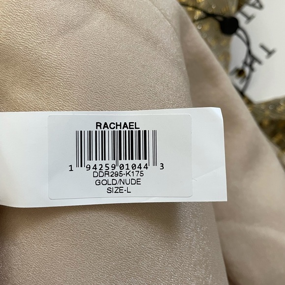 Dress the Population Rachael Dress gold new with tag large - Picture 11 of 12